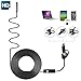 USB Endoscope Borescope Inspection Camera for Android Phone with OTG/Type-c Device/PC, SOONHUA 2.0MP High Definition Borescope Waterproof with 6 Adjustable LEDs 7.0mm Lens Diameter 3.5M Rigid Cable