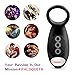 Vibrating Penis Ring with 10 Powerful Vibration Patterns for Couples, PALOQUETH Silicon Cock Ring Toy for Longer-Lasting Erections/Improved Sexual Skills
