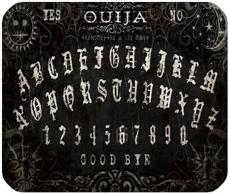 Computer Non-Slip Rubber Mouse Pad with Ouija board theme for girls
