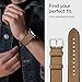 Spigen Retro Fit Designed For Samsung Galaxy Watch 3 45mm Band Strap (2020) / Galaxy Watch 46mm Band (2018) / OnePlus Watch Band/Gear S3 Frontier Band / S3 Classic Band Strap - Brown