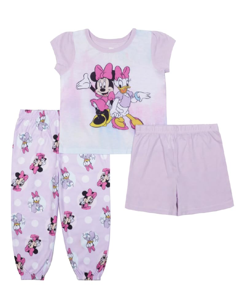 Disney Girls' Baby Piece Loose-fit Pajama Set, Soft