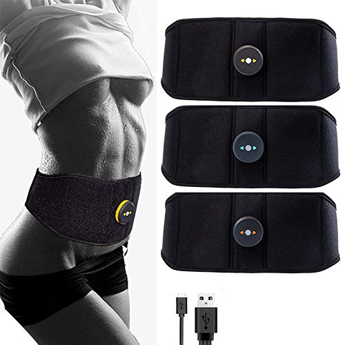 VOOADA Waist Trainer Belt for Women and Men Smart Adjustable Body Shaping Lower Belly Fat Belt for Weight Loss Orange