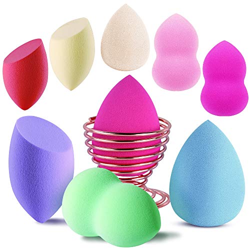 Makeup Sponge Set, Terresa 9 Pack Makeup Blenders Foundation Blending