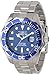 Invicta Men's 12563 Pro Diver Blue Carbon Fiber Dial Stainless Steel Watch