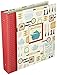 C.R. Gibson Protec Home Cooking'' Family Recipe Book with Tabbed Dividers and Sheet Protectors, W x 9.5'' H, 9.5