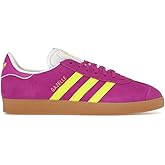 Adidas Gazelle Womens Sneaker (Purple Burst Solar Yellow, 6)