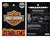 Harley-Davidson Genuine Bar & Shield Logo Leather Emblem Patch, 4 x 3 inches