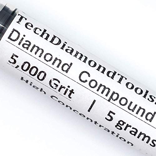 TechDiamondTools Diamond Polishing Compound Polishing Paste 5,000 Grit