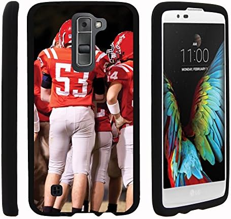 LG Escape 3 Case | LG K8 Cover, Perfect Slim Fit Snap on Cell Case American Football Design by Miniturtle® - Team Huddle