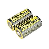 NEW 2x Nitecore IMR 18350 NI18350A 700mAh 7A 3.7V Rechargeable Battery