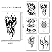 Fake Lion Sleeve Tattoos Stickers, Full Arm Animal Temporary Tattoos Sleeves for Adult Kids Women Makeup, 12-Sheet