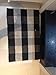 Welcome Outdoor Mat Buffalo Plaid Rug Black White Checkered Doormat Rugs Washable Bath Mat Durable Area Rug Layered Floor Mat (2'0x3'0)