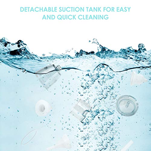 Baby Nasal Aspirator, Electric Safe Hygienic Nose Cleaner Nose Cleaner Snot Sucker with 3 Sizes of Nose Tips for Newborns Infant Toddlers - Battery Operated