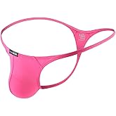 HELX Men's Thongs Underwear Sexy G String T-Back Low Rise Bulge Pouch Jock Straps Male Lingerie