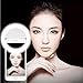 Kocome Selfie Portable LED Ring Fill Light Camera Photography Android Phone for iPhone (White)