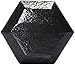 Amazon Basics Cast Iron Hex Dumbbell Weight, 11.2 x 4.5 x 3.9 Inches, 20 Pounds, Black