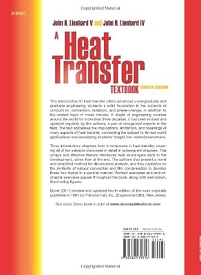 A Heat Transfer Textbook: Fourth Edition (Dover Civil and Mechanical Engineering)