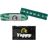 Yappy The Original Bible Verse Bracelets, Daily Bible Verse Bracelet for Personalized Daily Inspiration