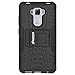 AMZER Hybrid Warrior Dual Layer Slim Protective Shockproof Case for Asus ZenFone 3 Laser ZC551KL - Black