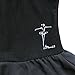 YiZYiF Girls Kids Ballet Dancewear Skating Dress Leotard Skirt Outfit Clothes (2-3, Black)