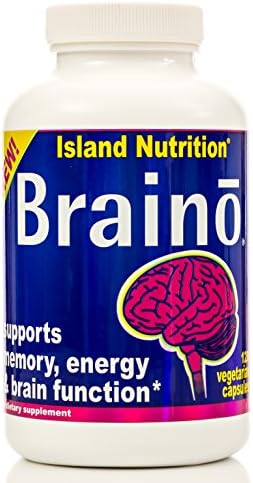BRAINO® — Professional-Strength Brain Supplement — Comprehensive Formula — High-Dose Premium Active Ingredients — 3,320mg per Serving — 120 Veggie Caps