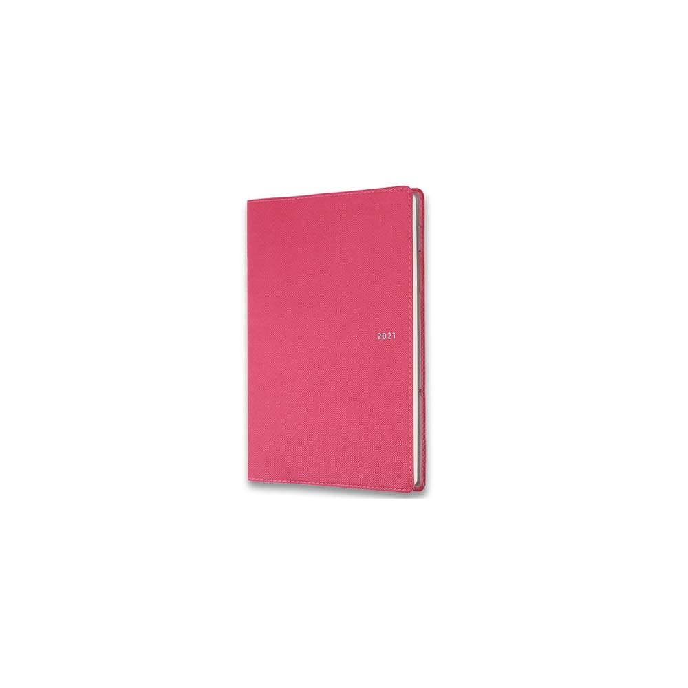 Collins Melbourne B6 Week to View 2021 Diary - Pink