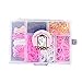 Maltese TOP KNOT KITS - BONES AND BANDS PINKY PINKS - Bone Snaps Hair Clips PLUS SNAG FREE Hair Bands -- BEST HAIR BANDS FOR Top Knots for maltese, yorkies, shih tzus, puppies