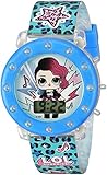 L.O.L. Surprise! Girls' Quartz Watch with Plastic Strap, Purple, 18.3 (Model: LOL4045)