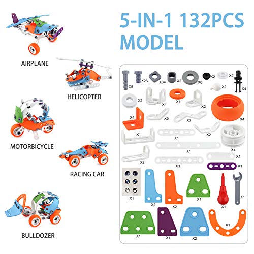Bldaxn STEM Toys for Boys and Girls 5 Years Old and Up Fun and Creative ...