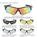 DUCO Polarized Sports Cycling Sunglasses for Men with 5 Interchangeable Lenses for Running Golf Fishing Hiking Baseball