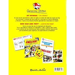 En la escuela; At the school ; ¿Cuántos años tienes?;How old are you?. English 2