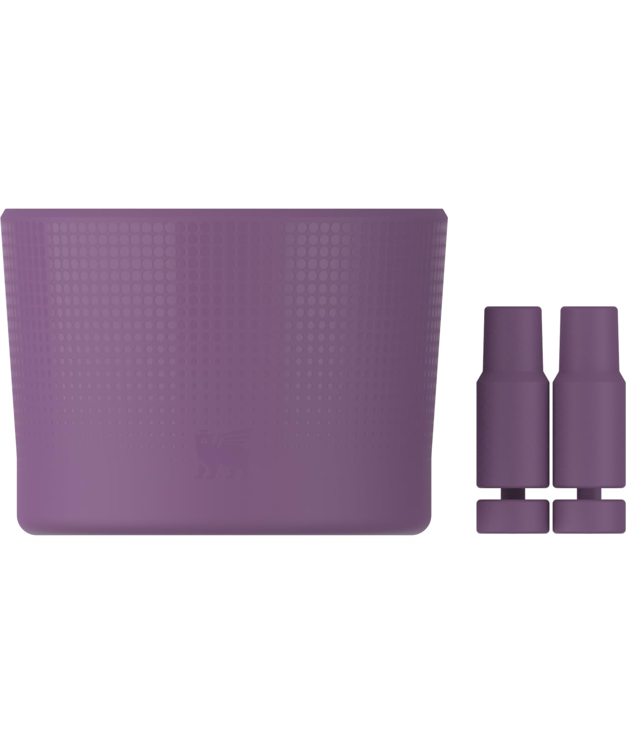 Photo 1 of Stanley Quencher Boot and Straw Cover Cap | Anti-Slip Silicone Protector for 20 & 30 oz Tumbler with Handle | Accessory Set for Stainless Steel Drinking Cup | BPA-Free | Dark Lilac