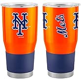 Boelter Brands Licensed MLB Alternate Style Stainless Steel Double Wall Vacuum Insulated Game Day Ultra 30oz Travel Tumbler (New York Mets)