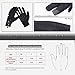 EVILTO Women's Touchscreen Warm Glove, Anti-slip Water-proof Wind-proof Driving Gloves with Fleece Inner Lining for Winter Outdoor Sports Motorcycle Running Skiing Snowboarding Cycling (M)