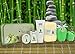 Essence of Luxury Mothers Day Spa Gift Basket Bath Set! PURE Spa Basket Natural Skin Care Gift Set Makes Best Christmas Gift for Women & Holiday Gift Baskets! (Fresh Apple Complete Home Spa Basket)