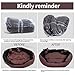 Threed eyes Pet Dog Bed,Machine Washable Dog Bed for Small＆Medium Dogs,Cozy Puppy Dog Beds Mediumthumb 3