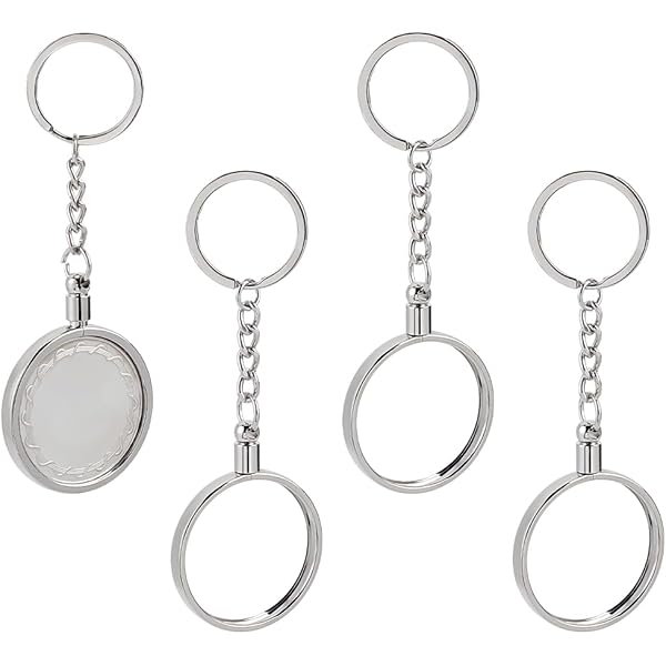 Lot De 2 Porte-clés Rétro En Alliage Avec Fléchettes En Verre, Porte-clés Vintage En Argent, Ornements Artisanaux Pour Sacs à Dos, Comme Indiqué, 9,2