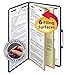 Smead Pressboard Legal Size File Folders with SafeSHIELD Fasteners, 2 Dividers, 2