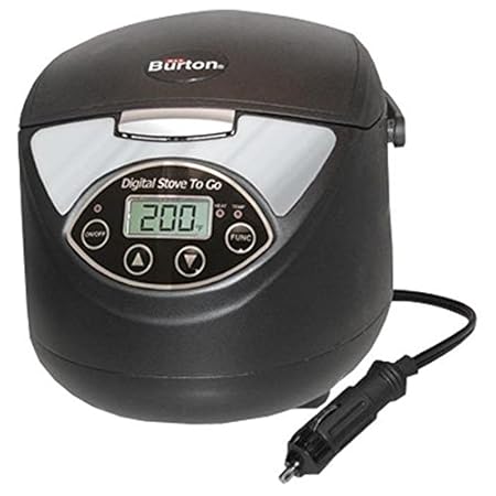 Max Burton 6905 Digital 12 Volt Portable Lunch Box Stove to Go