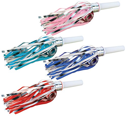 Beistle 66630 Fringed Party Blowouts, 16