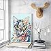 ENYOUNG Diamond Painting Kits for Adults - 5D Diamond Painting Kit Full Drill, Fairy with Black Cat Diamond Art Kits for Home Wall Decor(16x16inch)