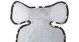 Bebenuvo Genuine 3D Air Mesh Cool Seat Pad/Cushion/Liner for Stroller and Car Seat (5 Available Colors) - Handmade (Shiny Star) …