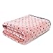 PAWZ Road Pet Dog Blanket Fleece Fabric Soft and Cute Pink L