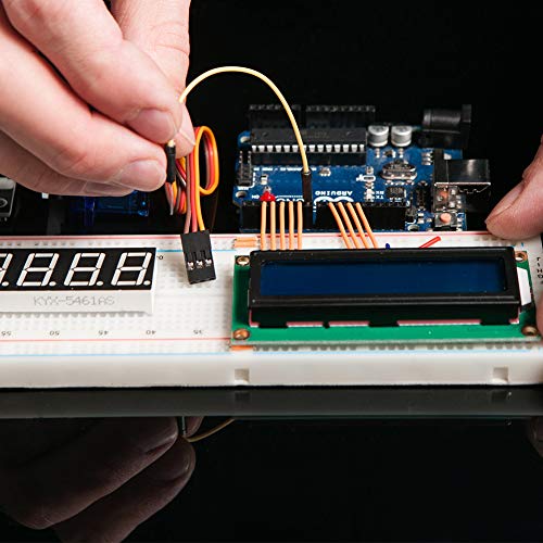 image for anezus 700 Pieces Jumper Wire Kit Breadboard Wires with 14 Assorted Le