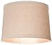 Natural Linen Large Drum Lamp Shade 13