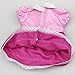 ebuddy Cute Pink Color Dress Doll Clothes for 16 Inch (35-40cm) High Simulation Baby