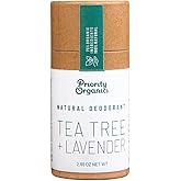 Priority Organics - 24 Hour Fresh Scent - Aluminum Free & Natural Organic Deodorant for Men & Women