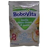 Bobovita Milk and Multigrain Cereal with 4 Fruits (230G /8.1 oz)