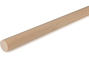 Cindoco Birch Dowel 5/8" Round, Single Piece