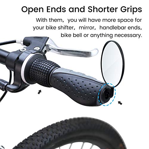 short handlebar grips